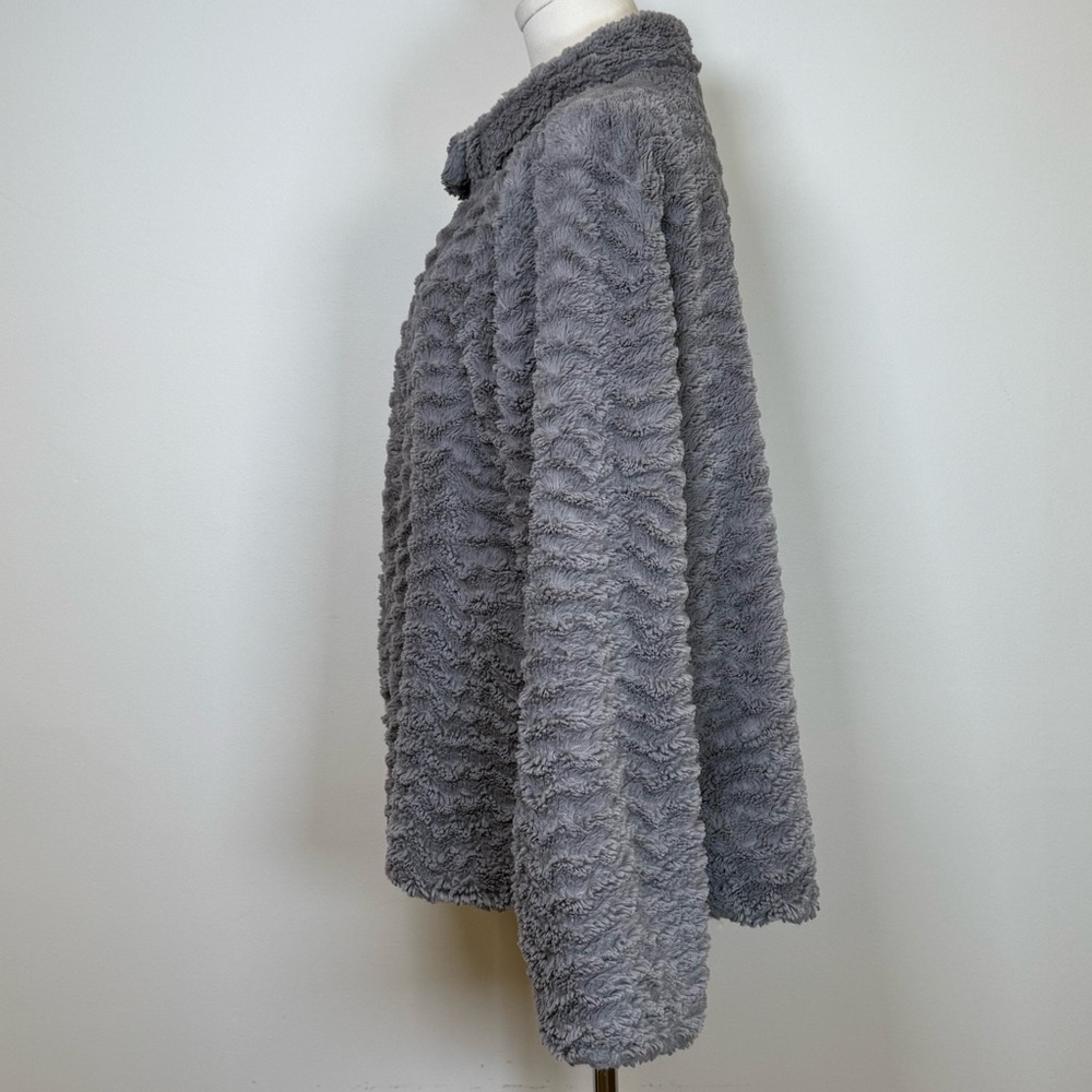 Patagonia ‘Pelage’ Soft Cozy Jacket Asymmetrical Collar Women’s Size Large - Picture 6 of 12